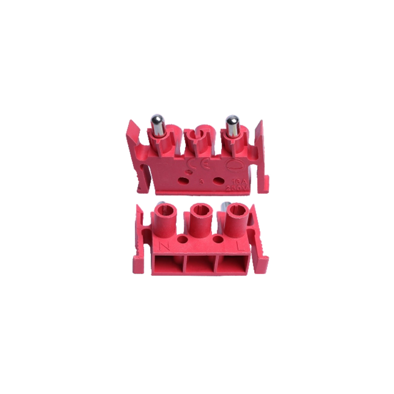 What are the key design considerations for the flexible structure of small hardware components such as socket connectors?